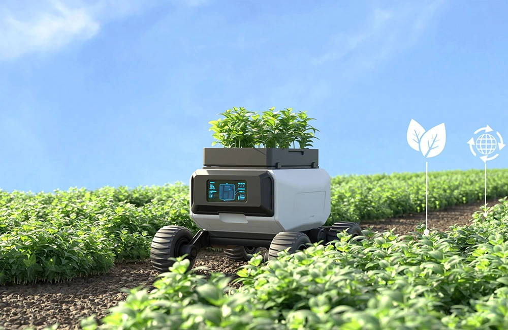 Agricultural robotics and precision agriculture for smart farming in the USA